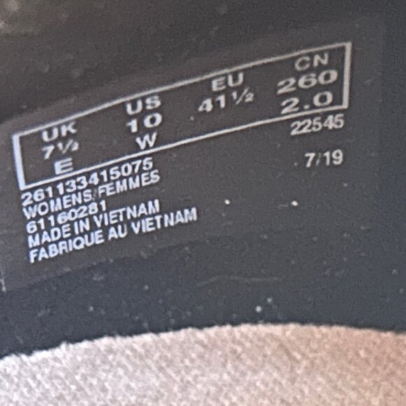 Clarks Loafer Size 10 Wide 10W - Picture 3 of 4